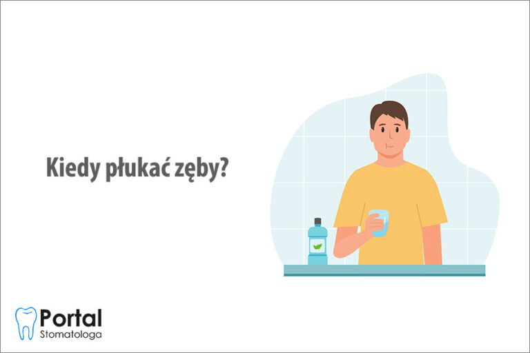 Kiedy płukać zęby?