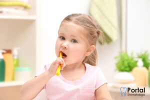Mycie zębów u dzieci