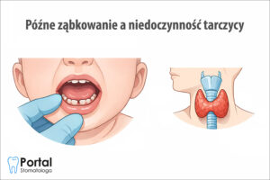Późne ząbkowanie a niedoczynność tarczycy