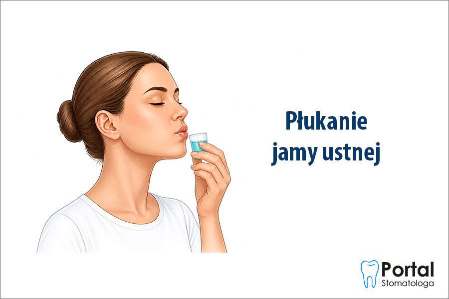 Płukanie jamy ustnej