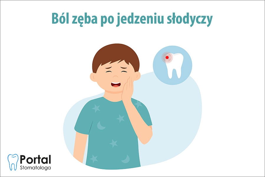 Ból zęba po jedzeniu słodyczy